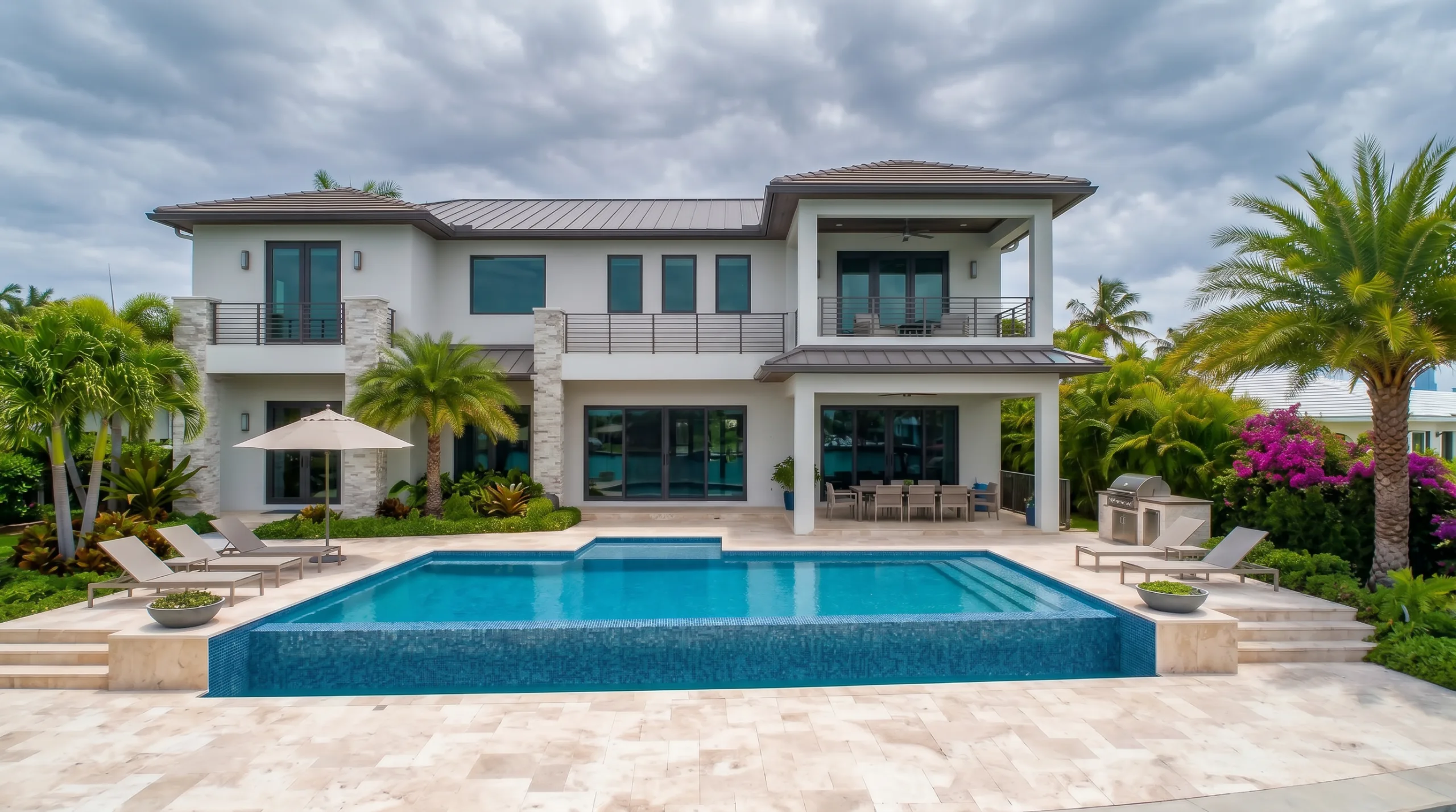 Grey sky exterior